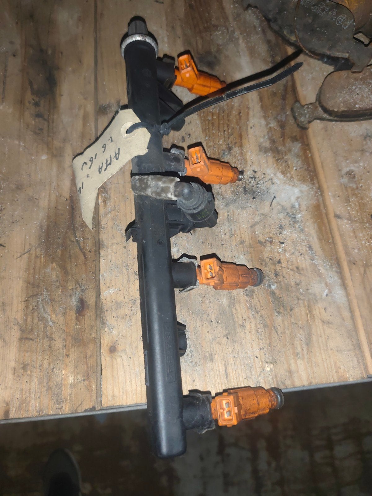 Alfa Romeo 147 1.6 16V Injector Rail (2003), Ophalen of Verzenden, Gebruikt, Alfa Romeo