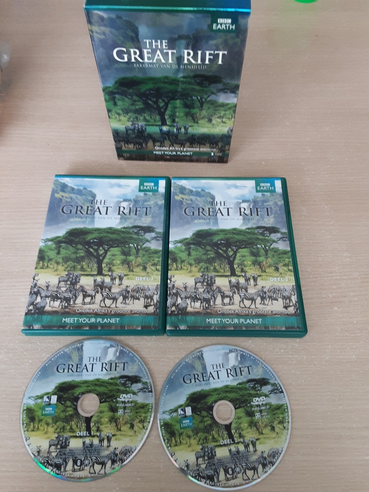 Docu The Great Rift Bakermat Van DeMensheid 2disc, Engels, Alle leeftijden, Nederlands, Natuur