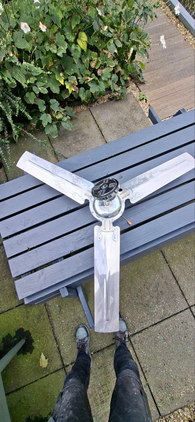 Plafondventilator met 3 standen en trekkoord, Witgoed en Apparatuur, Ophalen, Gebruikt, Plafondventilator