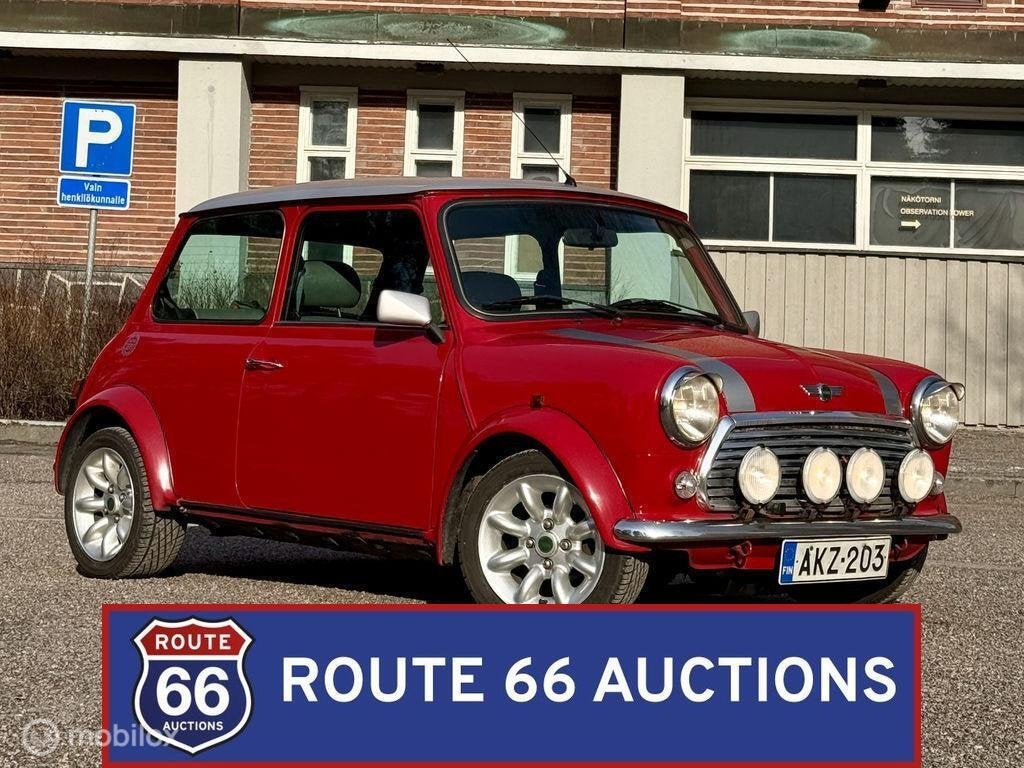 Rover Mini Cooper Sport | 2000 | Route 66 Auctions, Auto's, Rover, Overige carrosserieën, Zwart, Bedrijf
