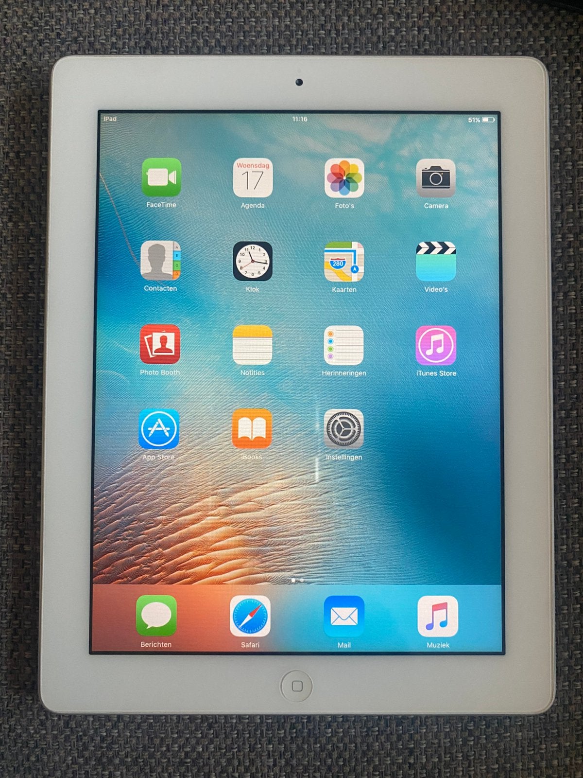 Ipad 2 A1395, Computers en Software, Apple iPads, 10 inch, Apple iPad, Ophalen of Verzenden, Zo goed als nieuw