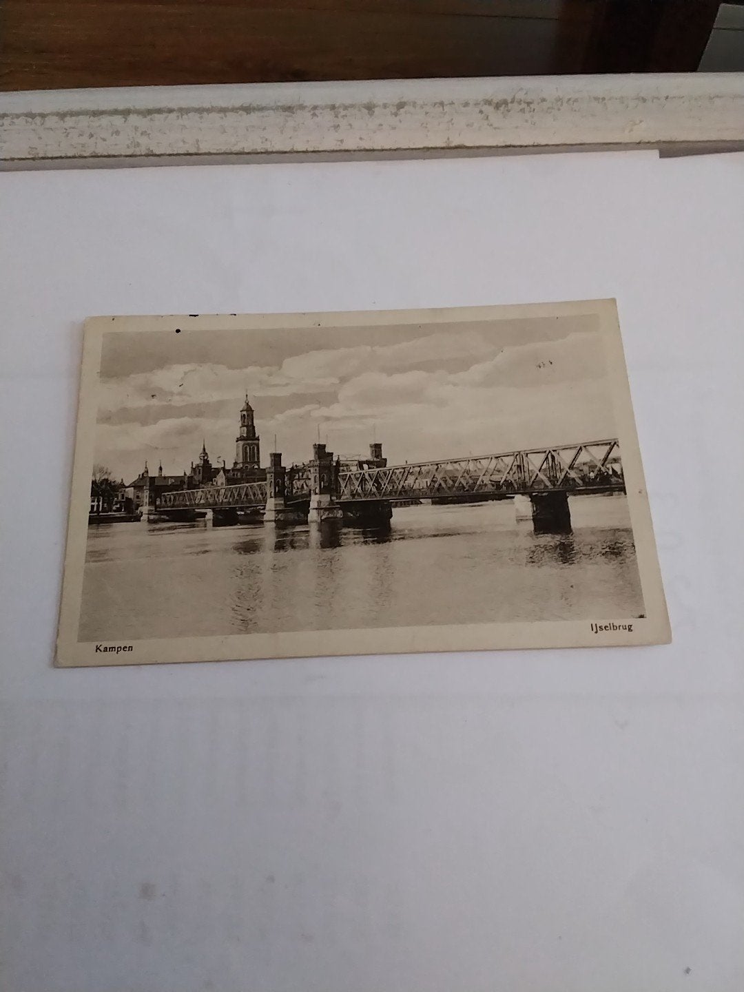 Oude ansichtkaart Kampen IJsselbrug -, Ophalen of Verzenden, Voor 1920, Ongelopen, Overijssel