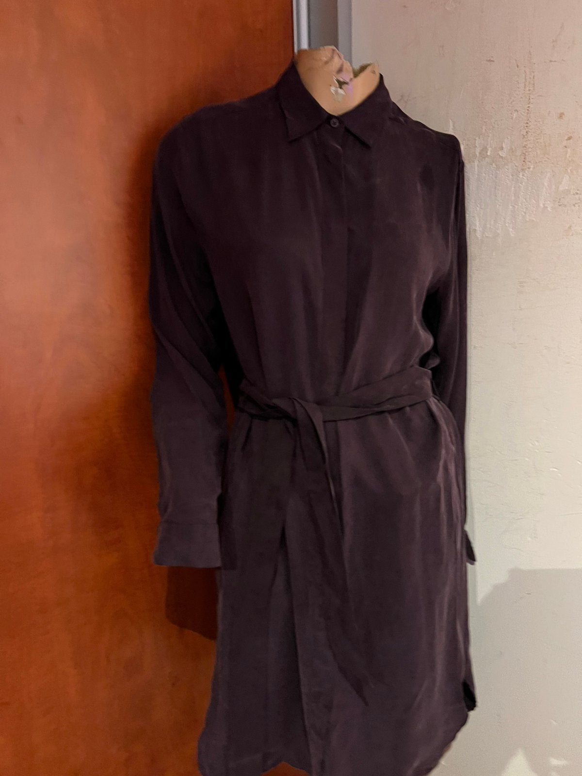 SISSY-BOY jurk met ceintuur maat m zgan crupo viscose, Kleding | Dames, Maat 38/40 (M), Paars, Ophalen of Verzenden, Zo goed als nieuw