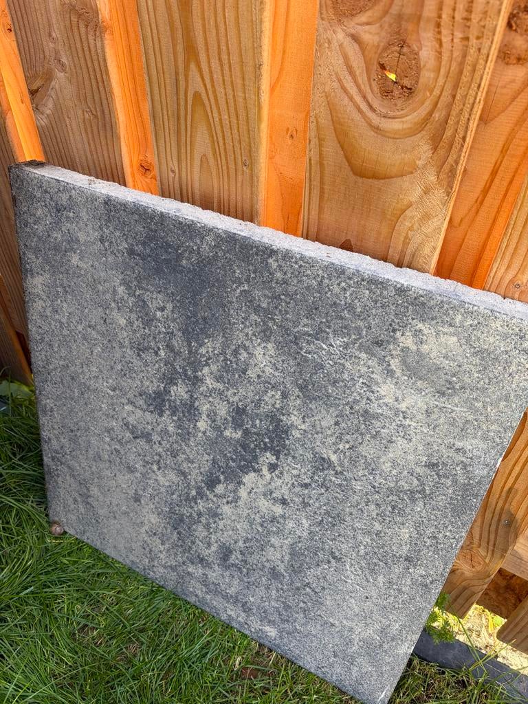 Antraciete tuintegels - Soft Comfort Grezzo - 60x60, Tuin en Terras, Tegels en Klinkers, Ophalen, Nieuw, Minder dan 5 m², Terrastegels