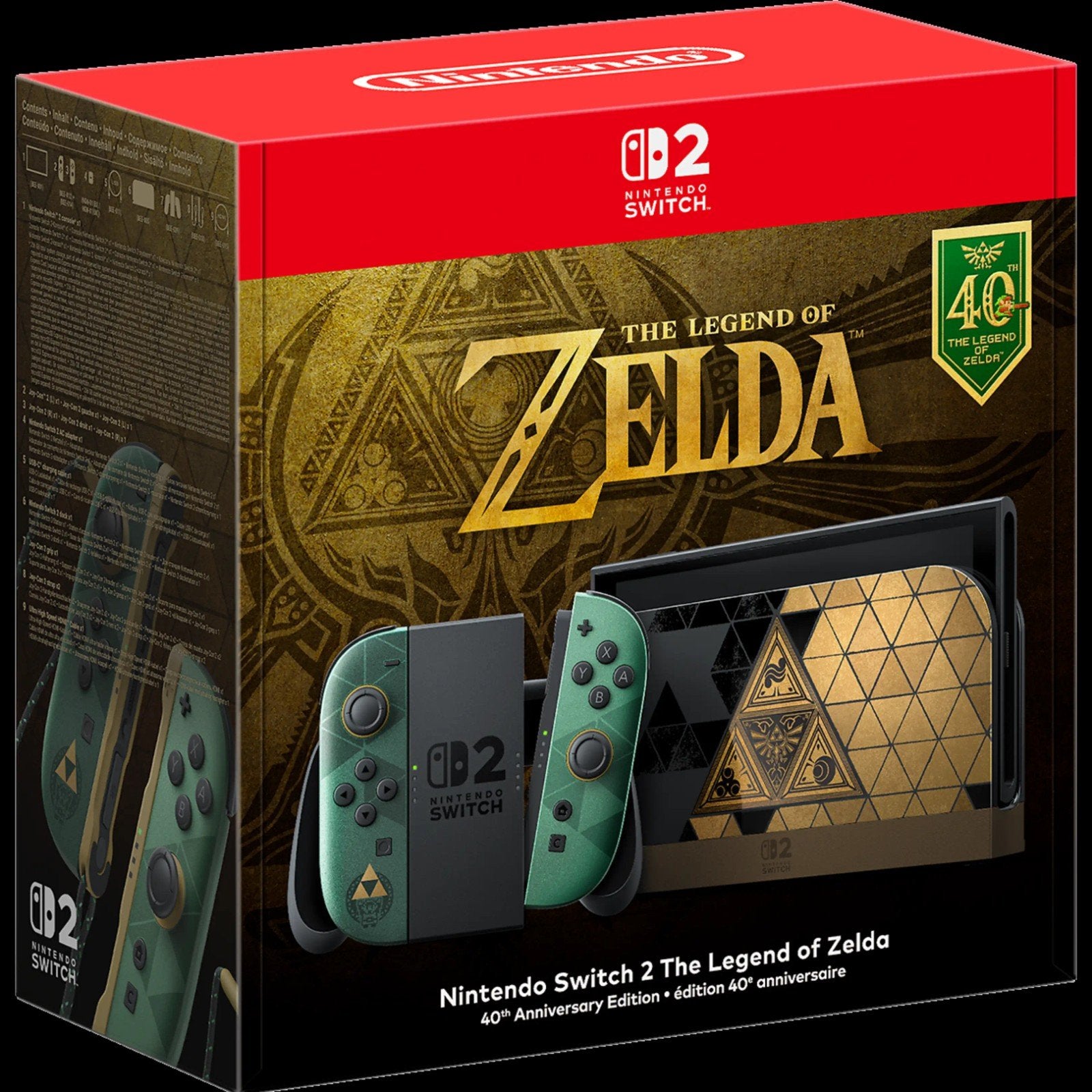 Nintendo Switch 2 Zelda Ocarina Time 40th Anniv., Ophalen of Verzenden