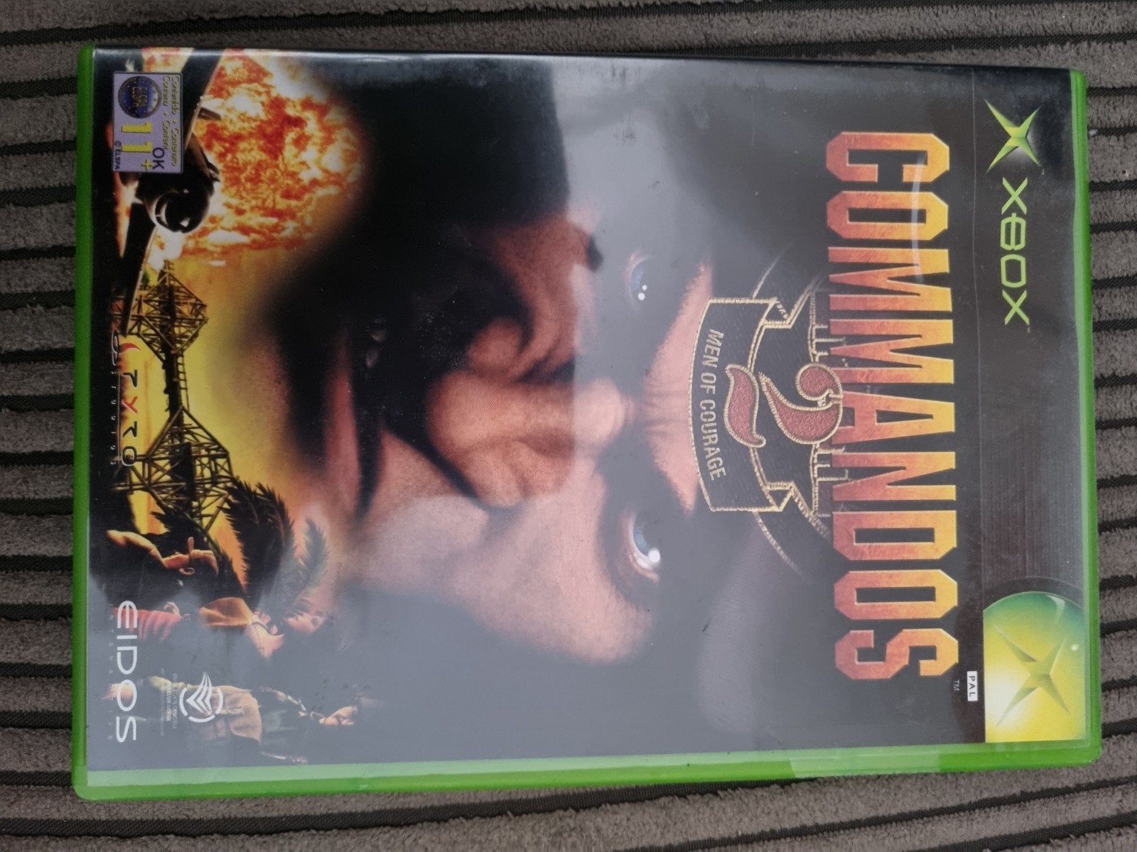 Commando's 2 Men of Courage Xbox Game, Spelcomputers en Games, Games | Xbox Original, Gebruikt, 1 speler, Ophalen of Verzenden