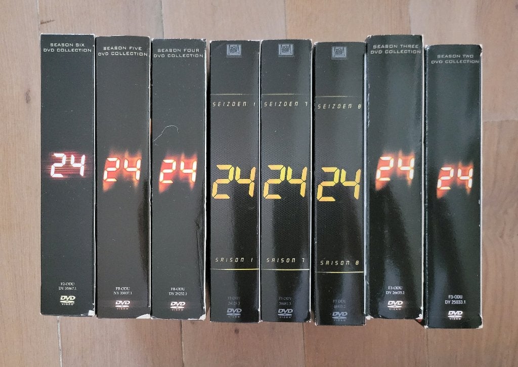 24 - Complete Collection (Seizoen 1 tm 8), Cd's en Dvd's, Ophalen of Verzenden, Zo goed als nieuw, Actie en Avontuur, Vanaf 12 jaar