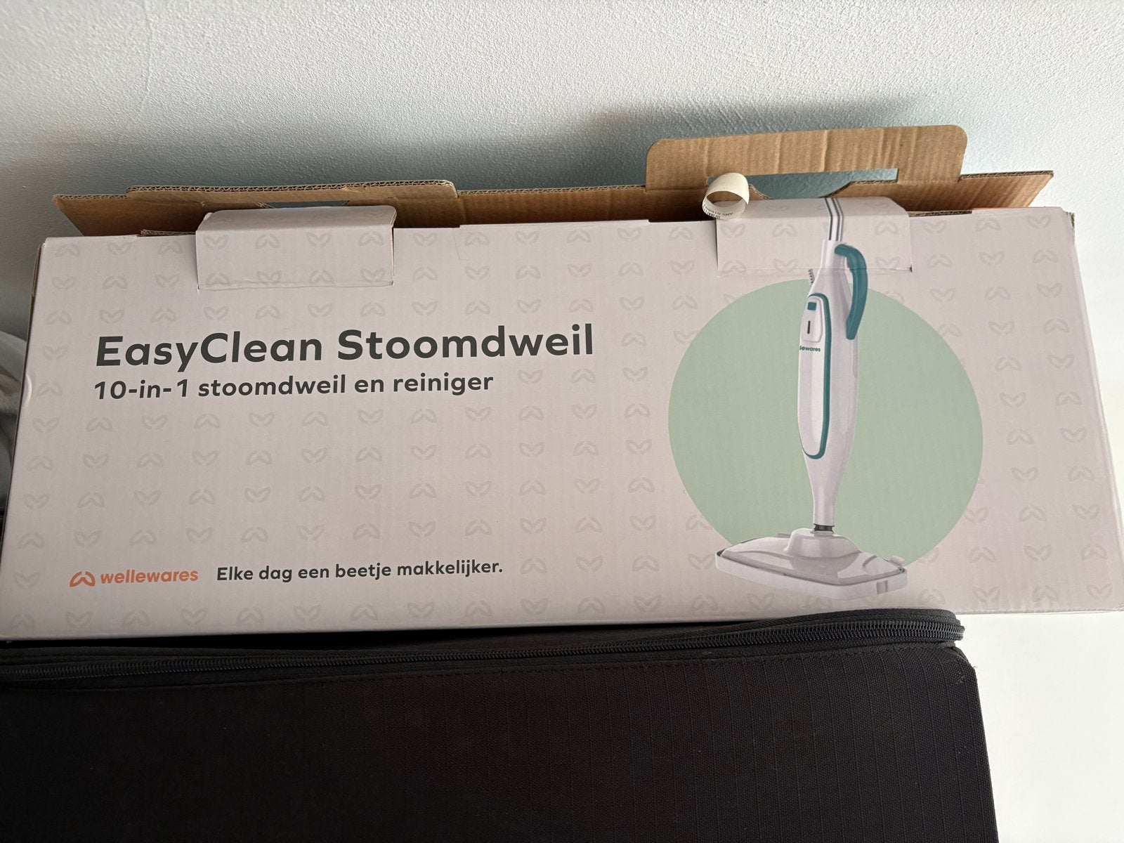 Wellewares EasyClean Stoomdweil 10-in-1 Stoomreiniger, Witgoed en Apparatuur, Stofzuigers, Ophalen, Overige merken, Geschikt voor harde vloeren