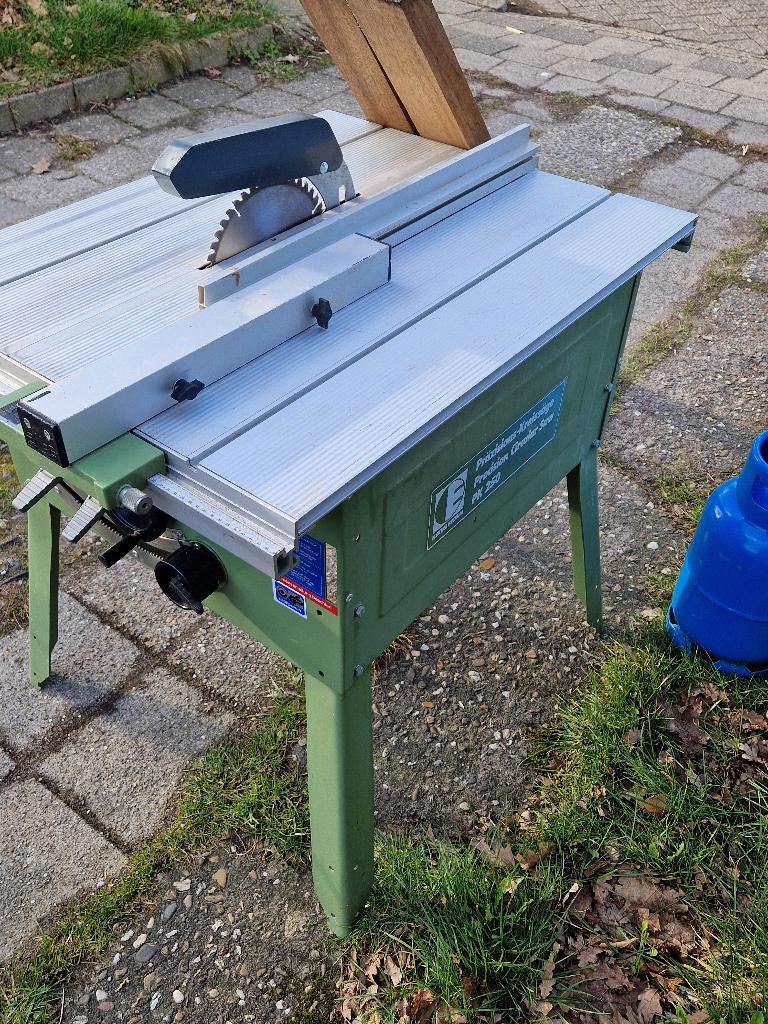 Elektra Beckum PRECISIE zaagtafel sterkste op 230 Volt, Doe-het-zelf en Verbouw, Ophalen, Elektra Beckum / Metabo, Gebruikt, Cirkelzaag