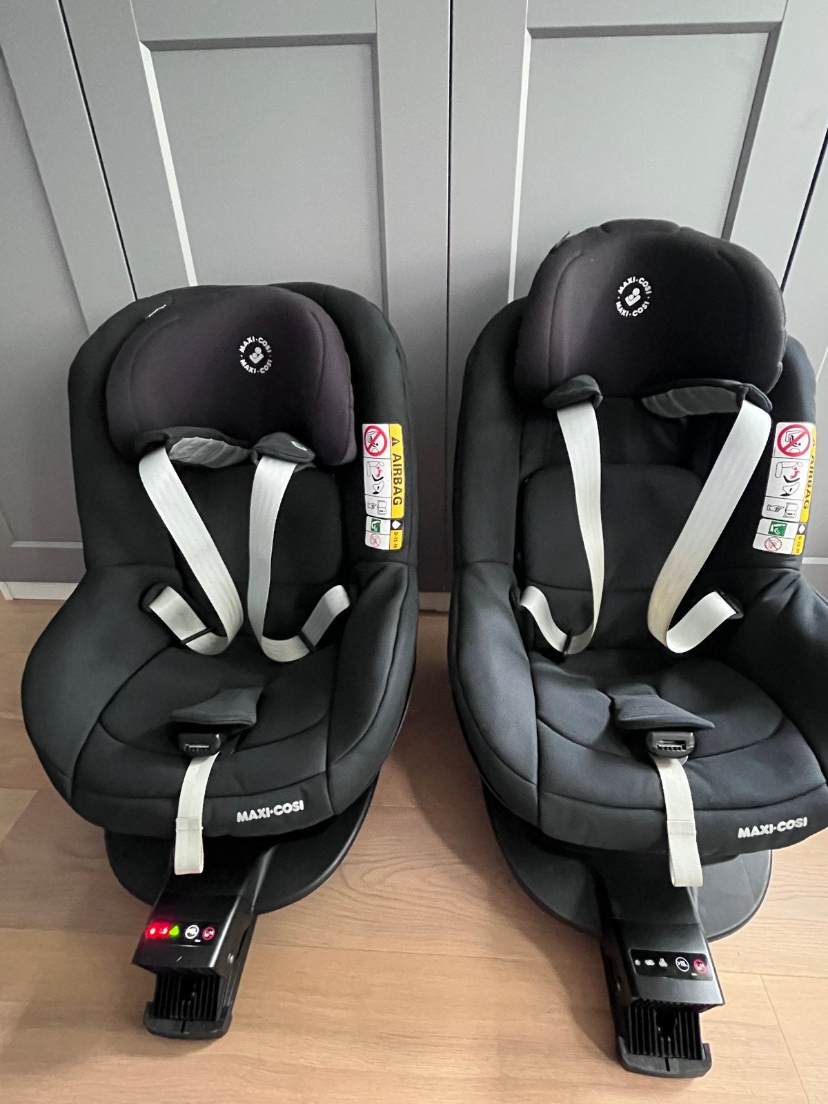 2x Maxi-Cosi Pearl Pro 2 i-Size (set of per stuk), Ophalen, Gebruikt, 0 t/m 18 kg, Verstelbare rugleuning