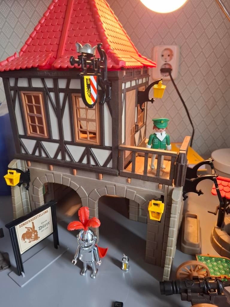 Vintage playmobil museum., Ophalen of Verzenden, Gebruikt