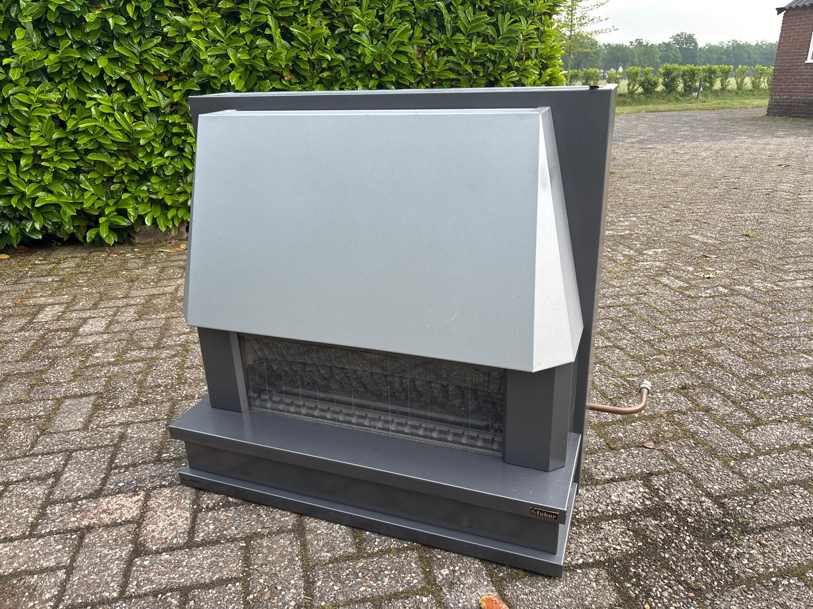 Faber Gashaard - Gebruikt, in goede staat, Ophalen of Verzenden, Gebruikt, Vrijstaande haard, Gashaard