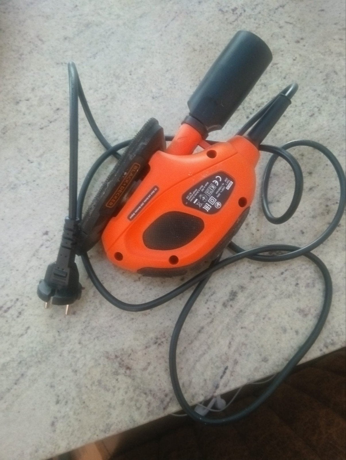 BLACK+DECKER Mouse BEW230-QS detailschuurmachine - 55W, Ophalen of Verzenden, Gebruikt, Minder dan 600 watt, Vlakschuurmachine