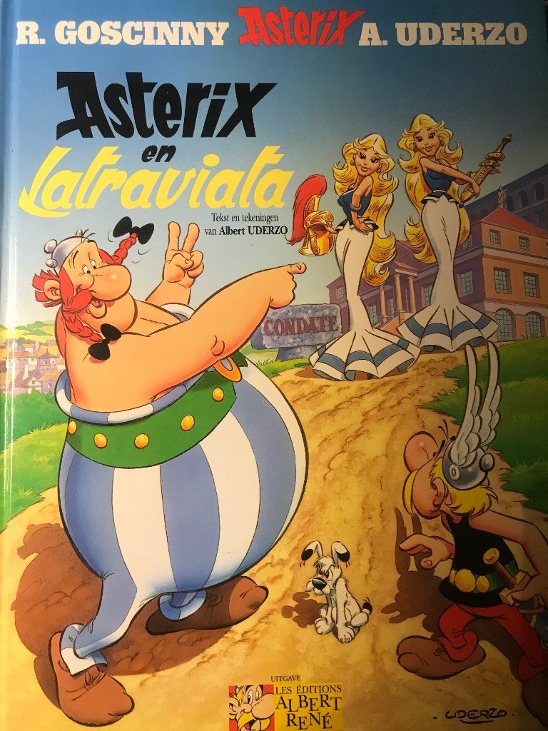 Asterix – Asterix en Latraviata – Franse, Boeken, Meerdere stripboeken, Ophalen of Verzenden, Nieuw