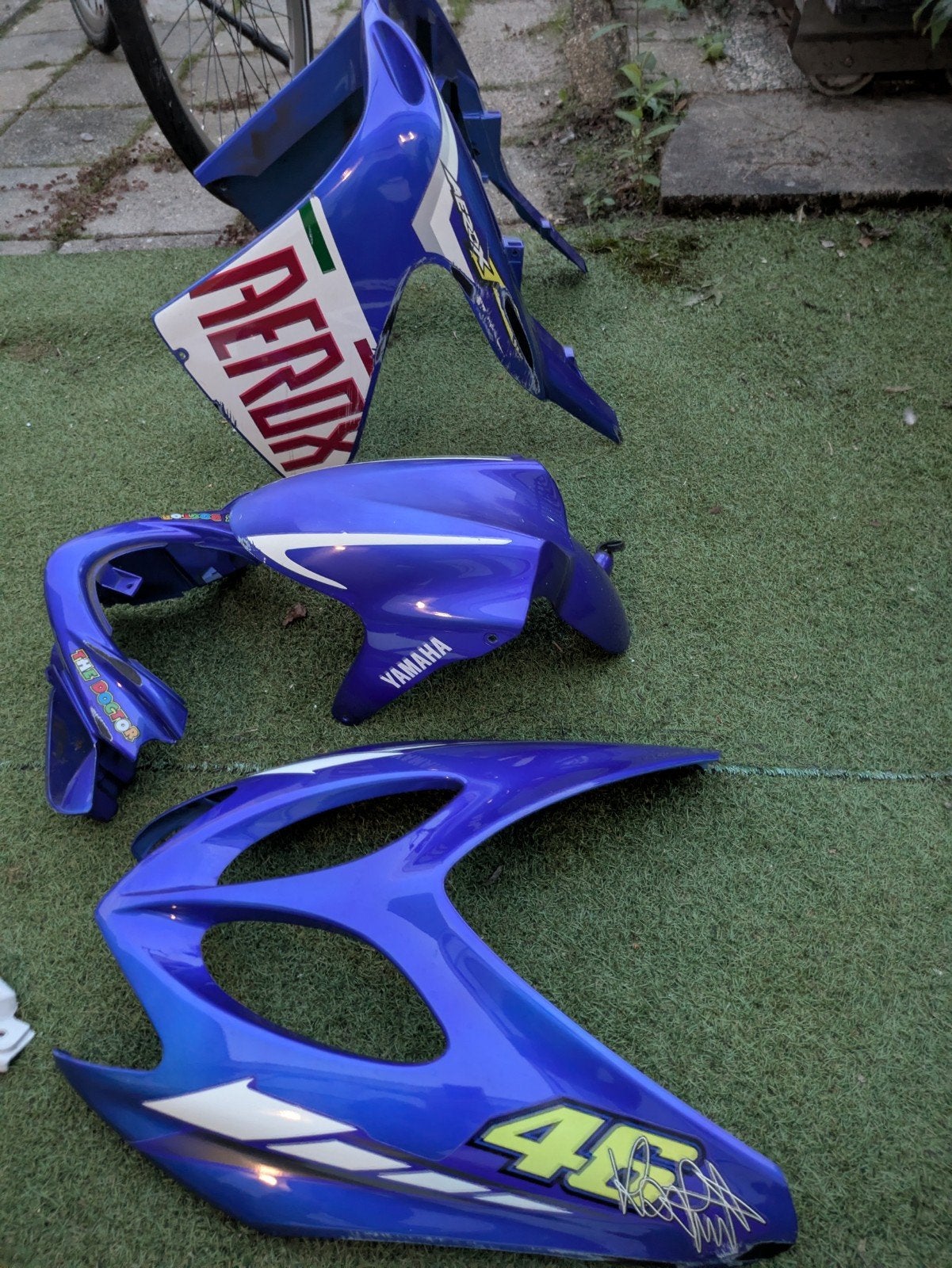 Yamaha Aerox Kappen Set - Diverse Kleuren en Onderdelen, Ophalen, Gebruikt, Kap, Yamaha