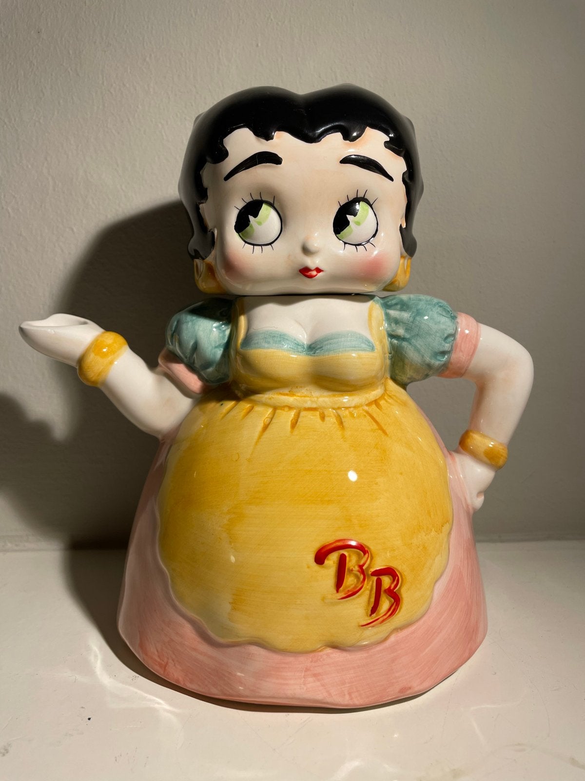Vintage Betty Boop Theepot - Vandor 1995, Ophalen of Verzenden