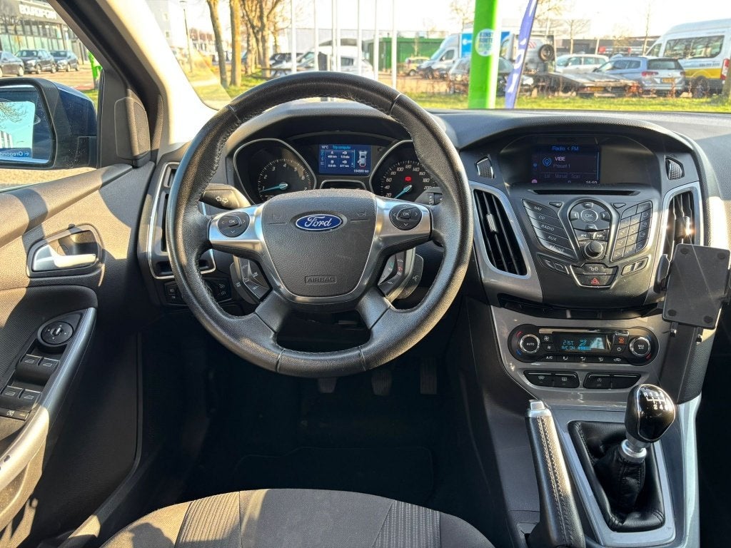 Ford FOCUS Wagon 1.0 EcoBoost Titanium | trekhaak | 6versn |, Auto's, Focus, Euro 5, Gebruikt, Blauw