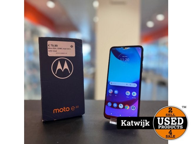 Moto E20 | 32GB | dual sim | nette staat, Telecommunicatie, Mobiele telefoons | Motorola, Motorola, Zo goed als nieuw, Support@motorola.com