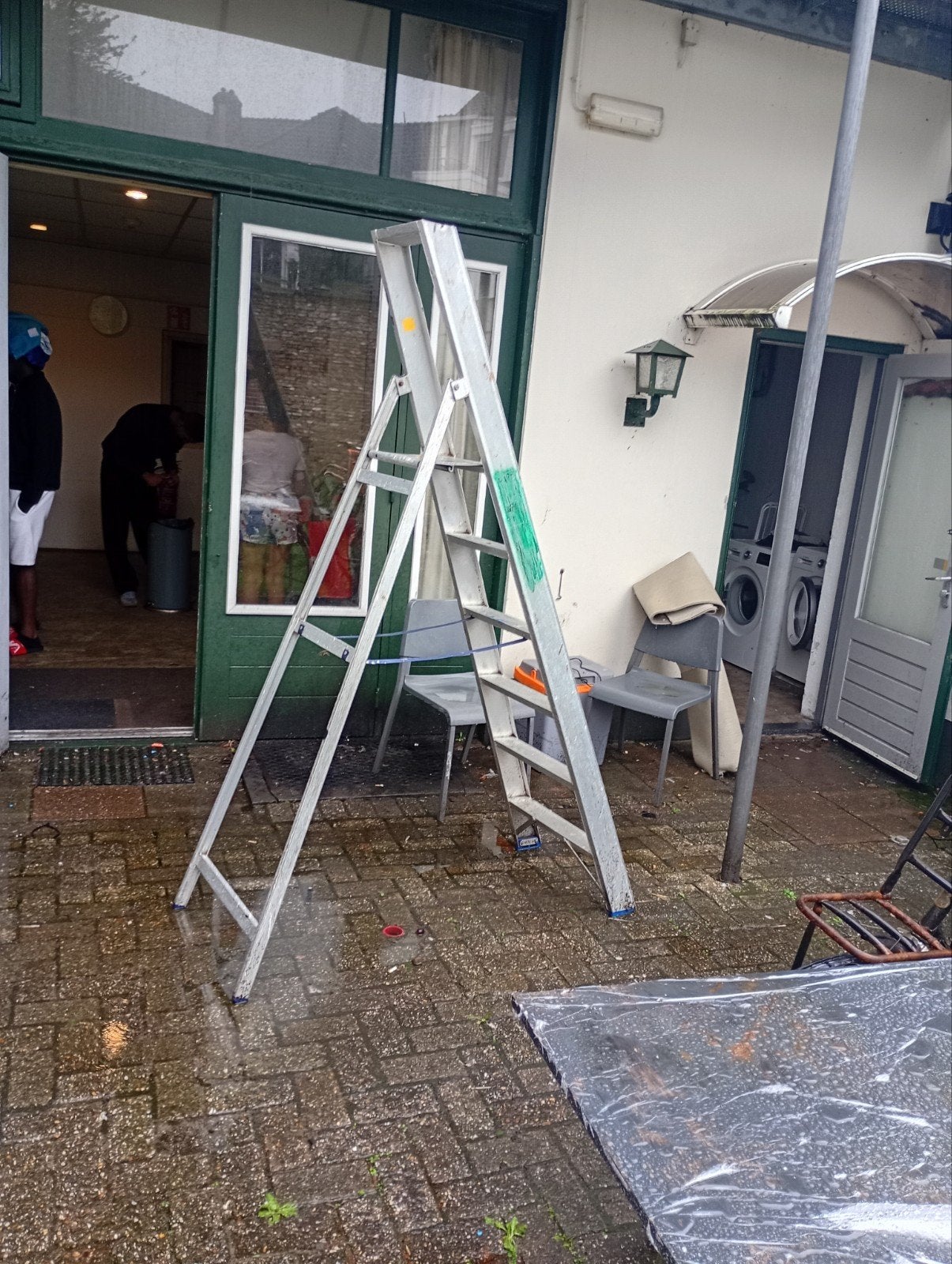 Stevige aluminium trap - Ideaal voor klussen in en om huis, Ophalen, Gebruikt, Trap, Opvouwbaar of Inschuifbaar