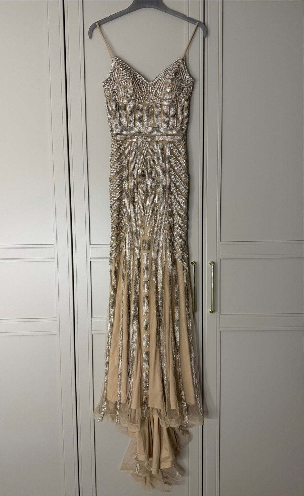 Galajurk maat 34/36, Ophalen of Verzenden, Maat 36 (S), Beige, Galajurk