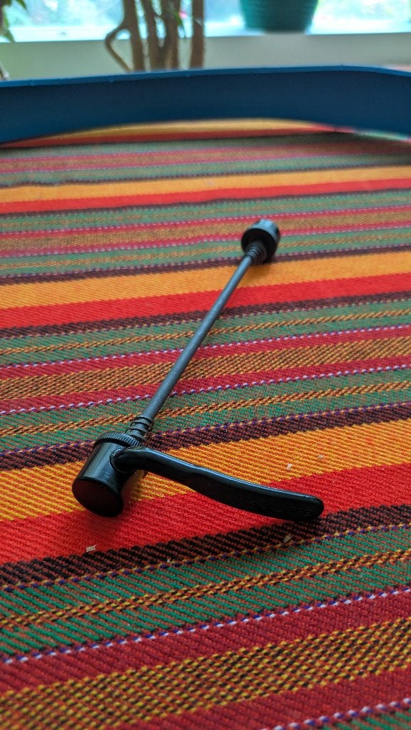 Tacx snelspanner + buitenband voor wheel-on trainer, Ophalen, Band, Zo goed als nieuw, Tacx