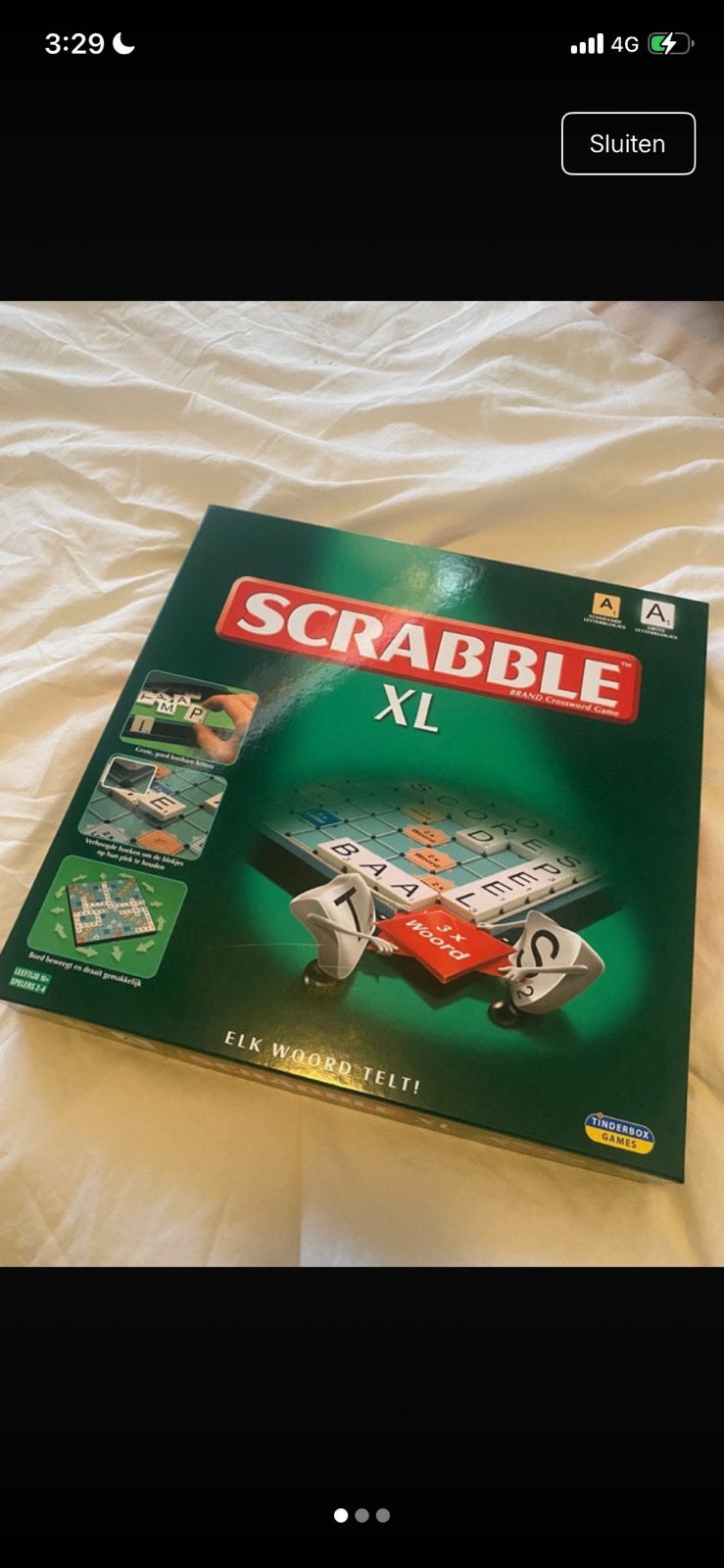 Scrabble XL, Ophalen of Verzenden, Nieuw
