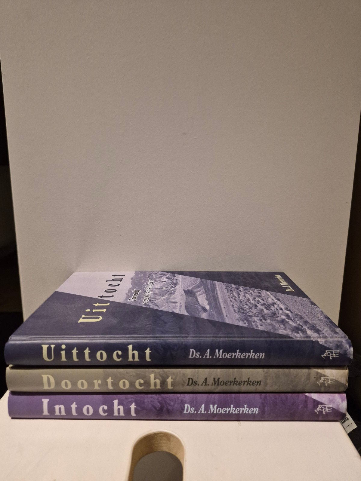 Uittocht, Doortocht, Intocht - Ds. A. Moerkerken (3 boeken), Ophalen of Verzenden, Gelezen, Ds. A. Moerkerken, Christendom | Protestants
