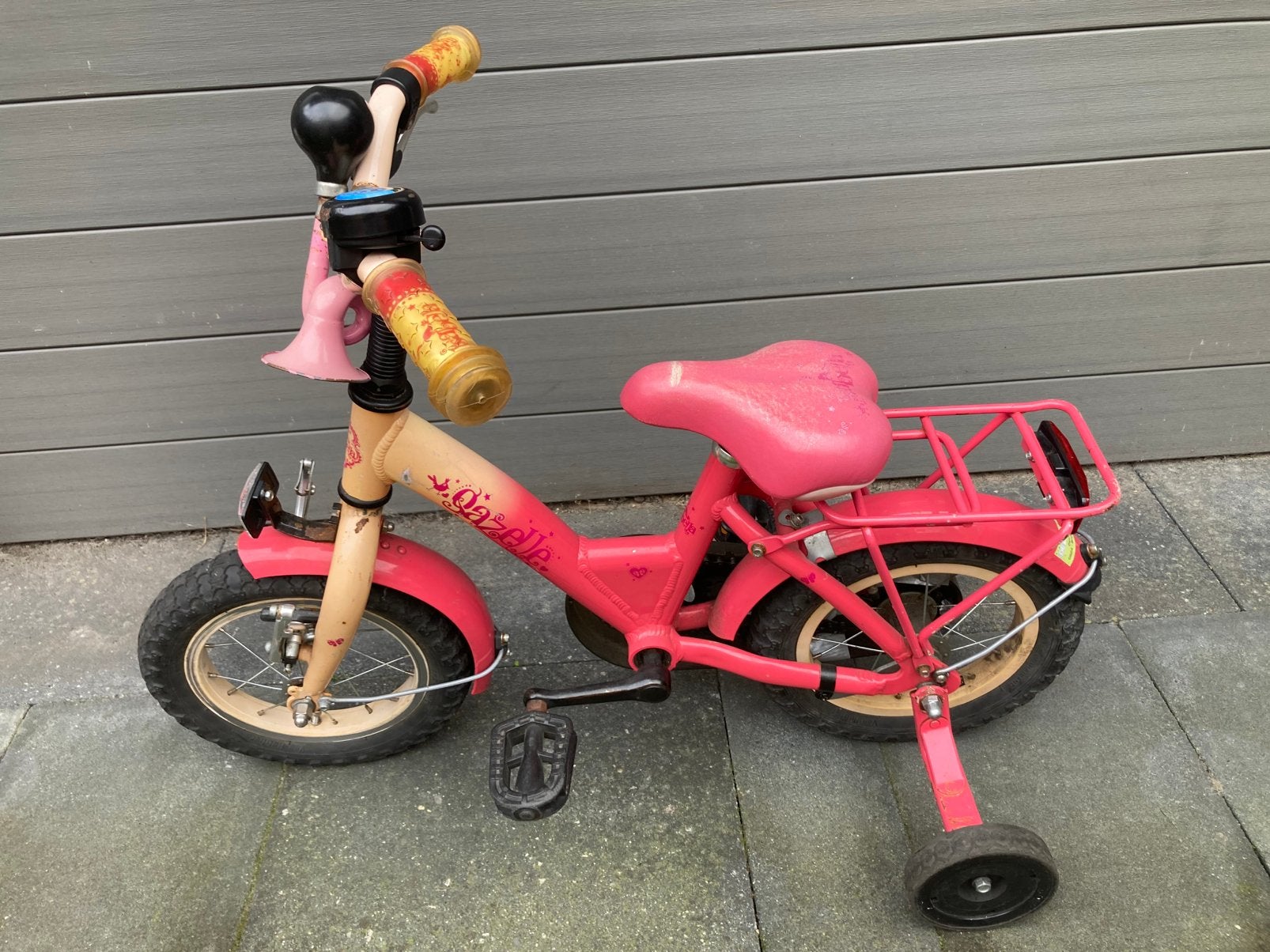 Gazelle kinderfiets, Fietsen en Brommers, Ophalen, Gebruikt, Terugtraprem
