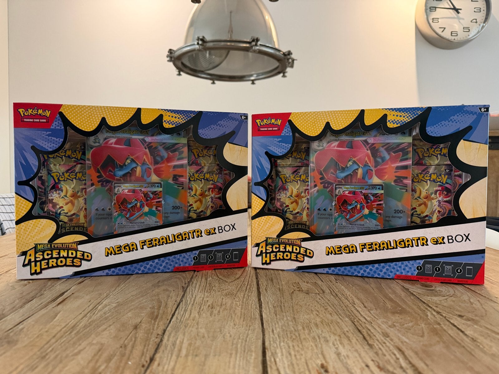 Pokémon Mega Feraligatr EX Box Ascended Heroes Nieuw, Hobby en Vrije tijd, Ophalen of Verzenden, Nieuw, Overige typen