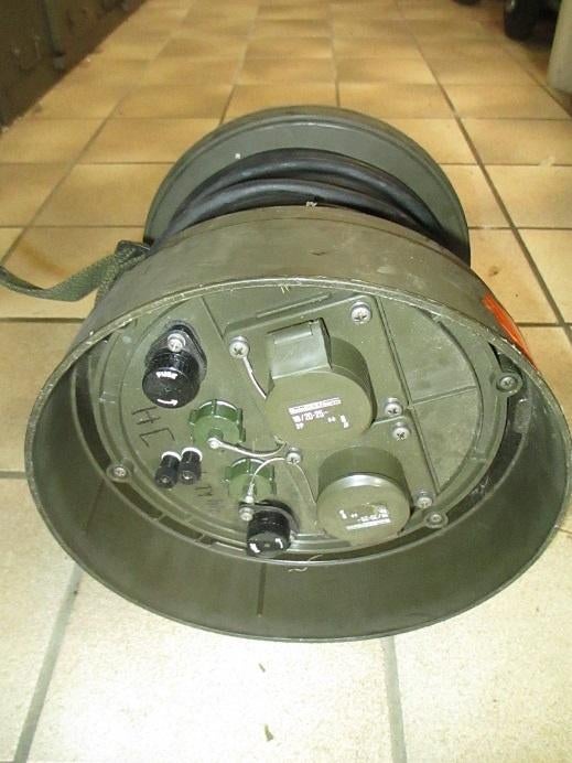 Haspel 24v tbv legervoertuigen., Verzamelen, Militaria | Algemeen, Landmacht, Overige typen, Nederland, Ophalen of Verzenden
