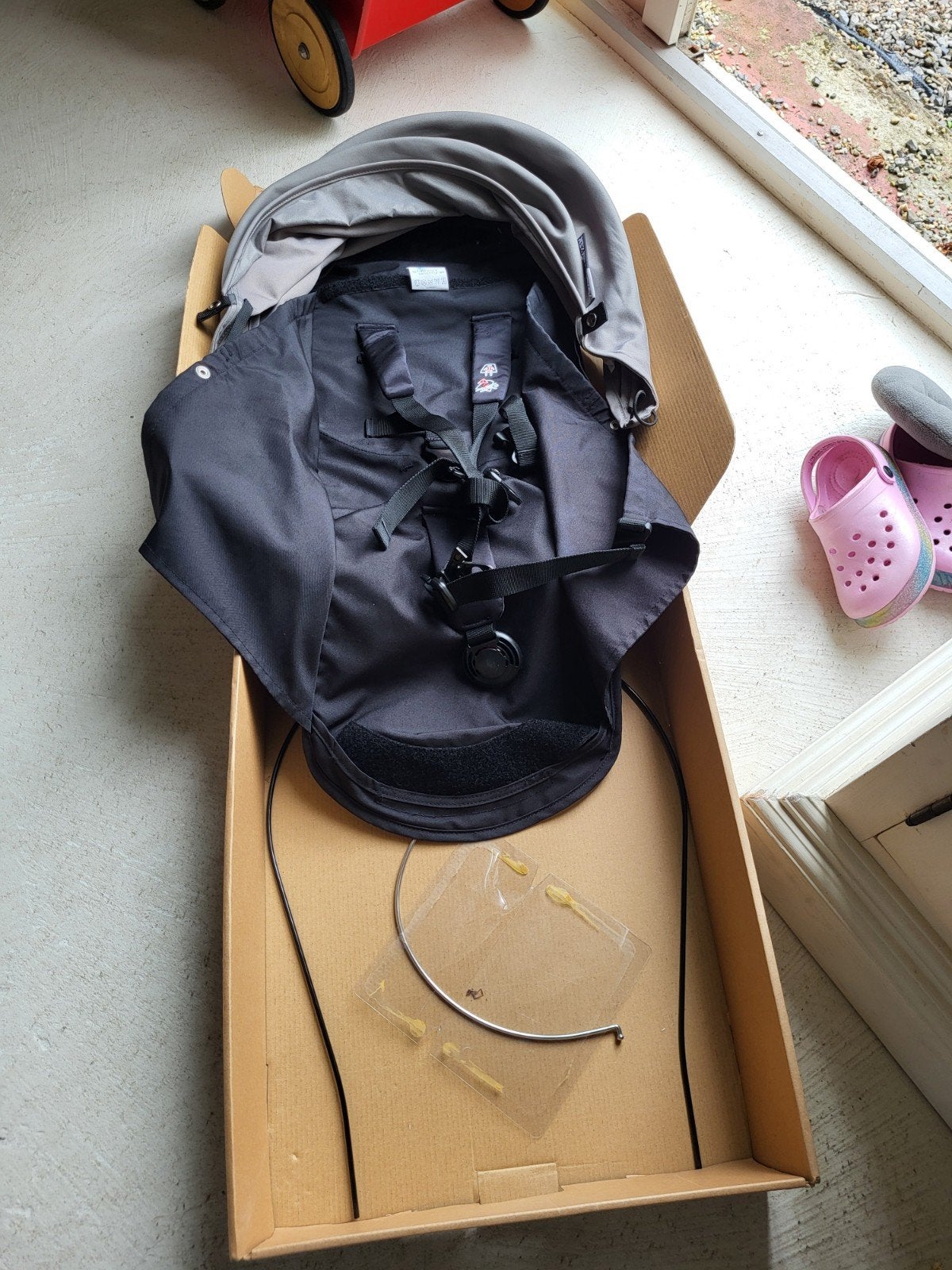 Babyzen YOYO+ 0+ Newborn Pack - Grijs/Zwart, Ophalen of Verzenden, Zo goed als nieuw, Overige merken
