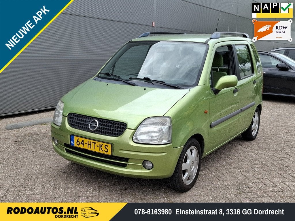 Opel Agila 1.2-16V Elegance Elektr. Pakket Nw APK, Auto's, Opel, Voorwielaandrijving, 15 km/l, 31 €/maand, 4 stoelen