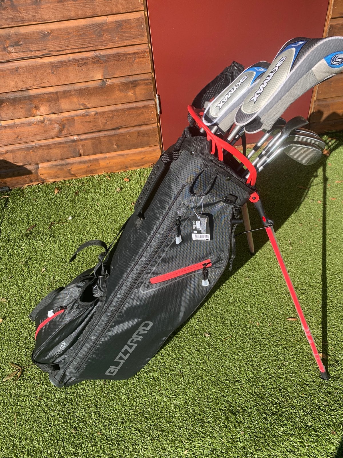 Dames skymax golfset - compleet met nieuwe tas en grips