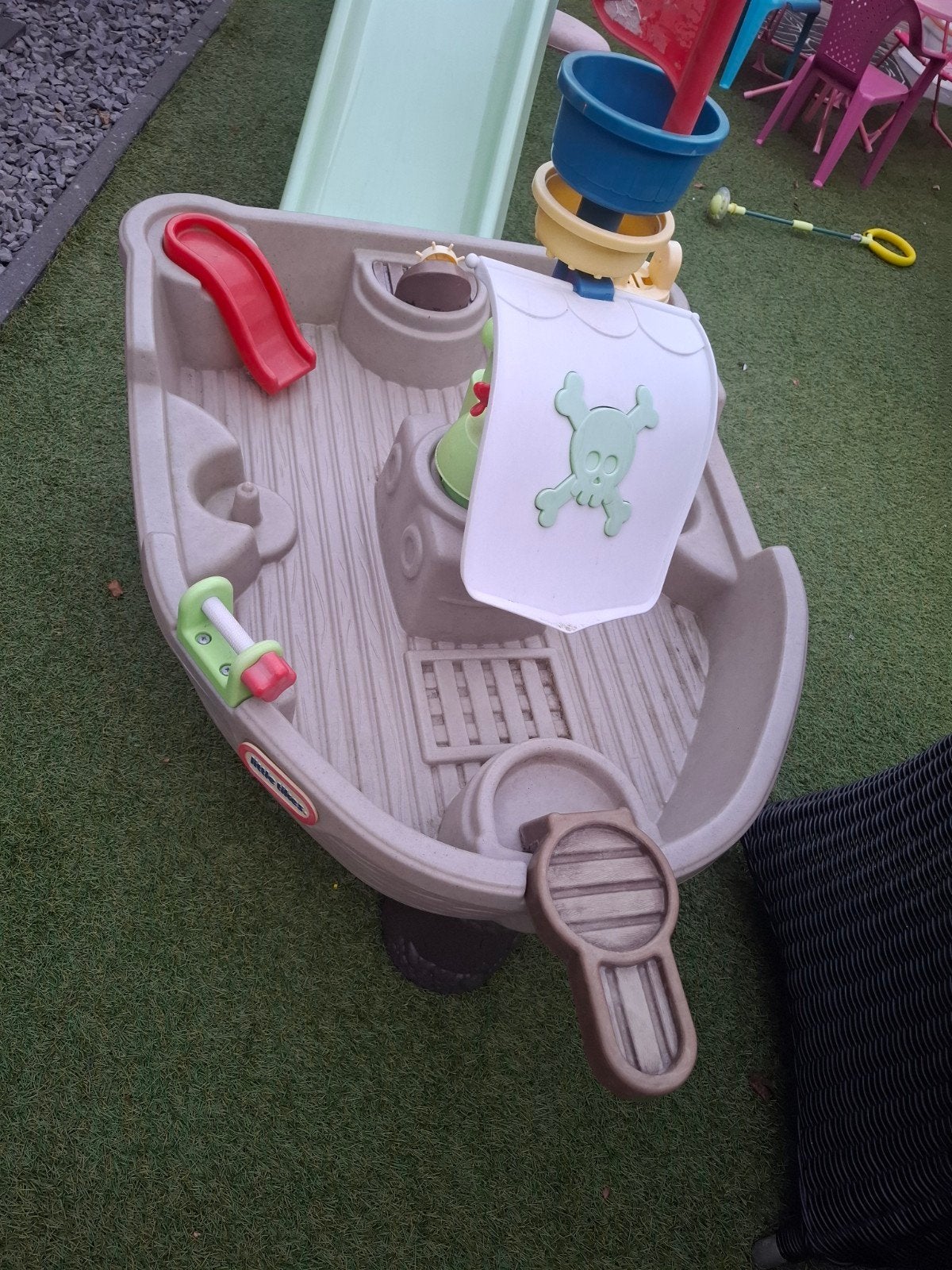 Kinder piratenboot zand- en watertafel, Kinderen en Baby's, Ophalen, Gebruikt