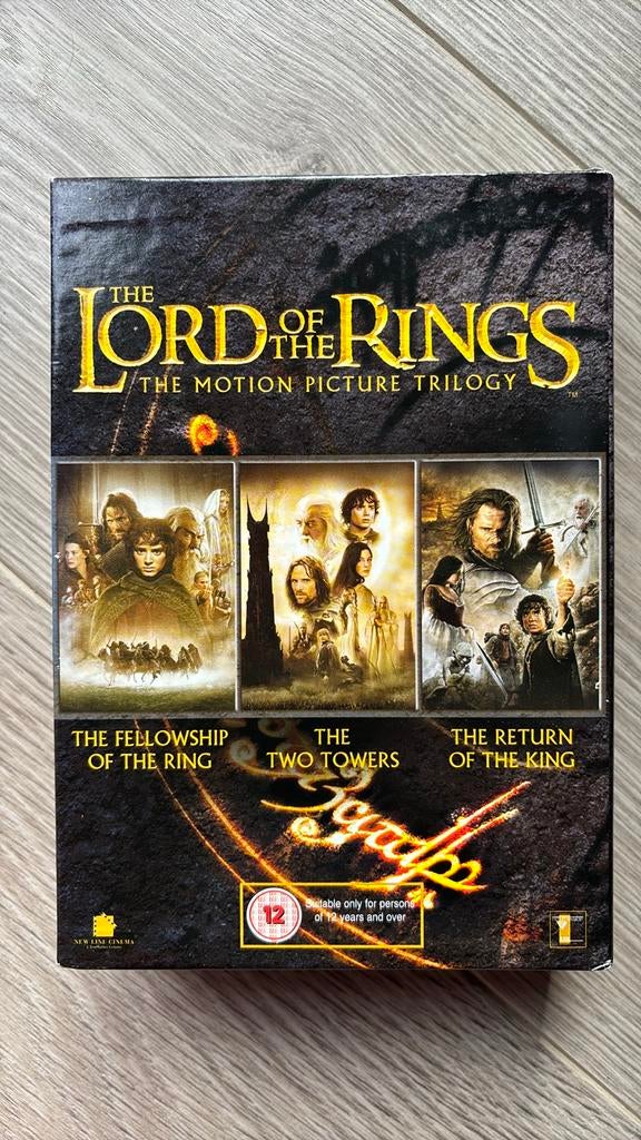 Lord of the Rings Trilogie DVD Boxset, Verzamelen, Lord of the Rings, Ophalen, Zo goed als nieuw