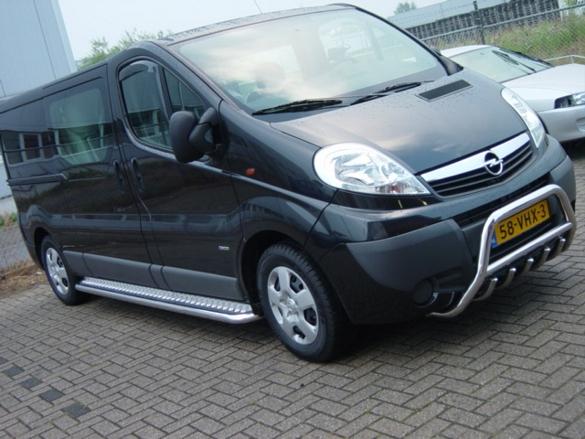Opel Vivaro Sidebars met aluminium treeplanken traanplaat, Niet ingevuld, Niet ingevuld, Niet ingevuld