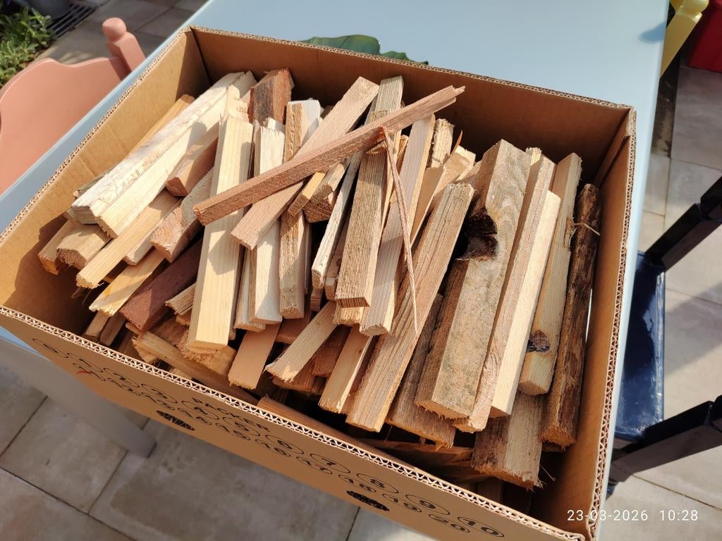Aanmaakhoutjes, Tuin en Terras, Haardhout, Minder dan 3 m³, Ophalen