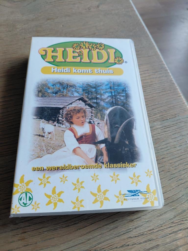 Heidi komt Thuis videoband., Gebruikt, Alle leeftijden, Kinderprogramma's en -films, Overige typen