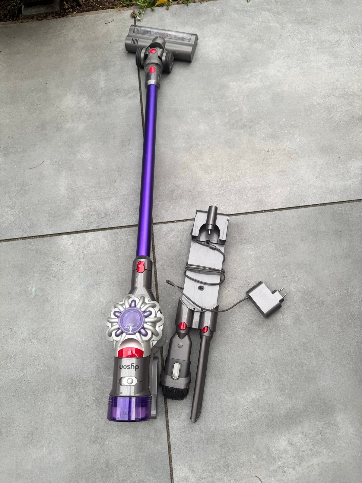 Dyson V8 Steelstofzuiger met Oplaadstation, Ophalen, Gebruikt, Draadloos, Dyson