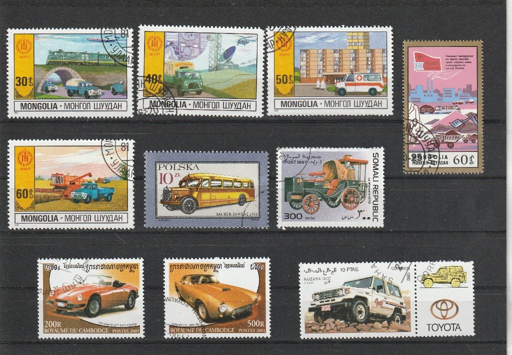 Auto Kavel nr. 4, Ophalen of Verzenden, Gestempeld, Auto's