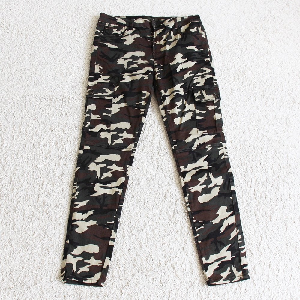 Mooie Nina Carter Army Broek - 94 (Maat 42) € 20,-, Kleding | Dames, Overige kleuren, Maat 42/44 (L), Ophalen of Verzenden, Zo goed als nieuw