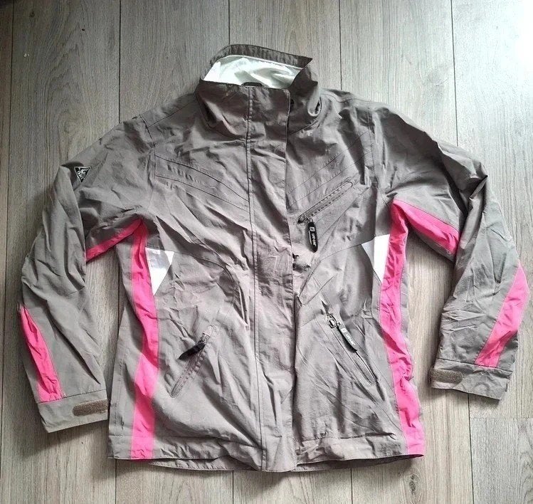 Lifeline outdoor jas dames 40 L winddicht ademend taupe, Maat 38/40 (M), Bruin, Life line, Ophalen of Verzenden
