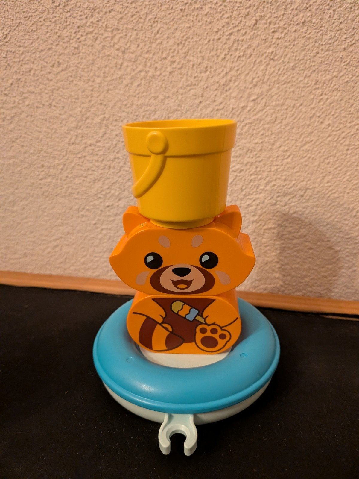 LEGO Duplo Dierenbootje met Wasbeer en Emmer, Ophalen of Verzenden, Zo goed als nieuw, Complete set, Duplo