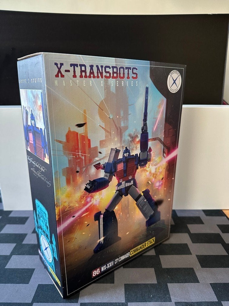 MP Ultra Magnus / X-transbots - Commander Stack (MX-XXII), Verzamelen, G1, Ophalen of Verzenden, Zo goed als nieuw, Autobots