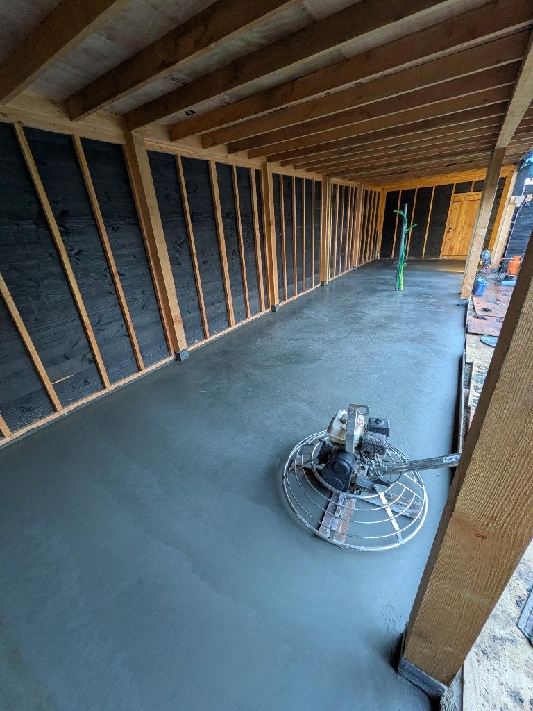 betonvloer gestort en gevlinderd!, Ophalen, Nieuw, Overige materialen