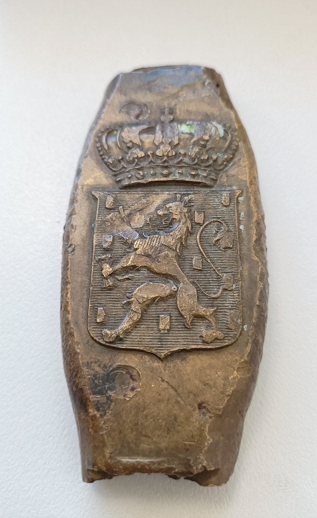 Ontwerp Nederlands wapen Utrechtsche Munt UITERST Zeldzaam!, Postzegels en Munten, Ophalen of Verzenden, Koning Willem II, 1 gulden