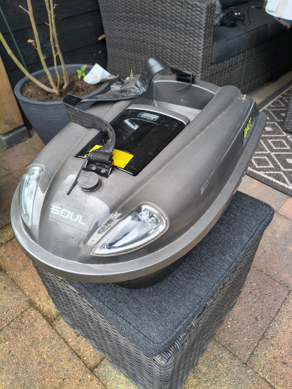 Voerboot Soul Bait Solution met dieptemeter, Ophalen of Verzenden, Gebruikt, Overige typen