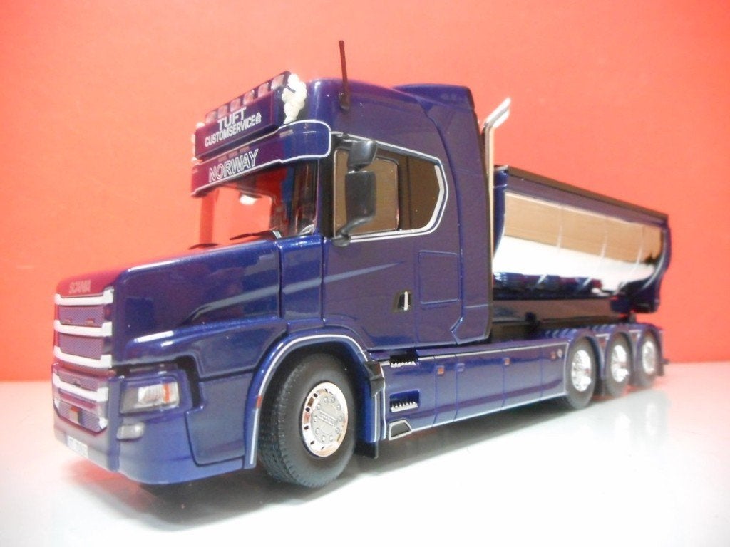 TEKNO SCANIA HIGHLINE TUFT CUSTOMERSERVICE AS 89350, Ophalen of Verzenden, Nieuw, Bus of Vrachtwagen, Tekno