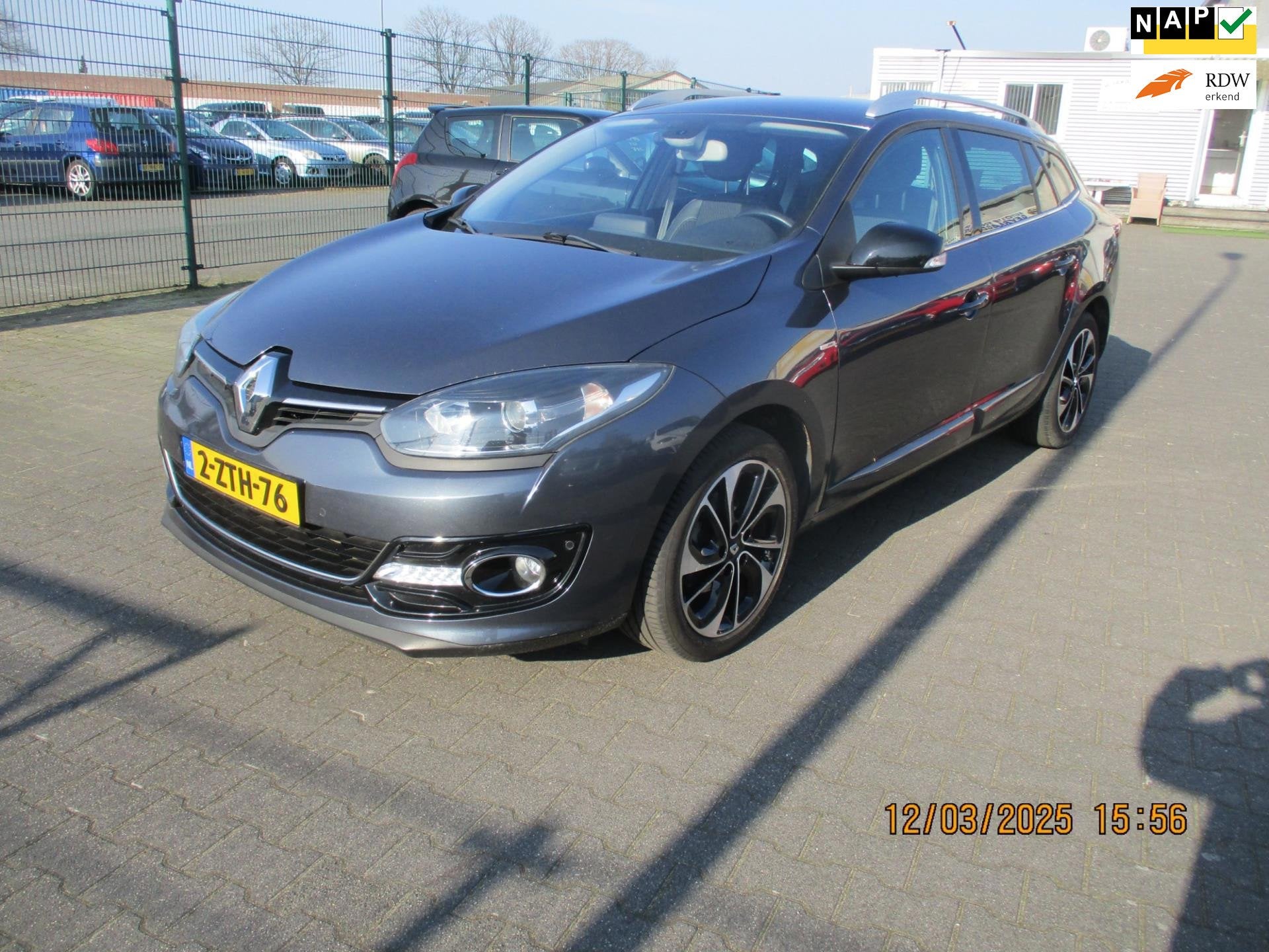 Renault Mégane Estate Renault Mégane Estate 1.2 TCe Bose-N, Auto's, Voorwielaandrijving, Euro 5, Gebruikt, Zwart