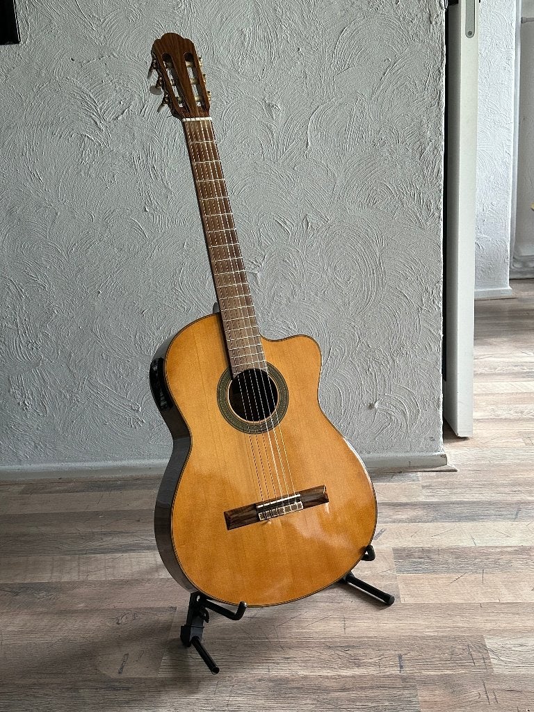 Semi akoestische Gitaar: Aria-60CWE, Ophalen, Zo goed als nieuw, Overige typen